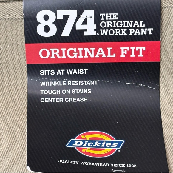 Dickies Tan 874 Original Fit Pants - Picture 8 of 8